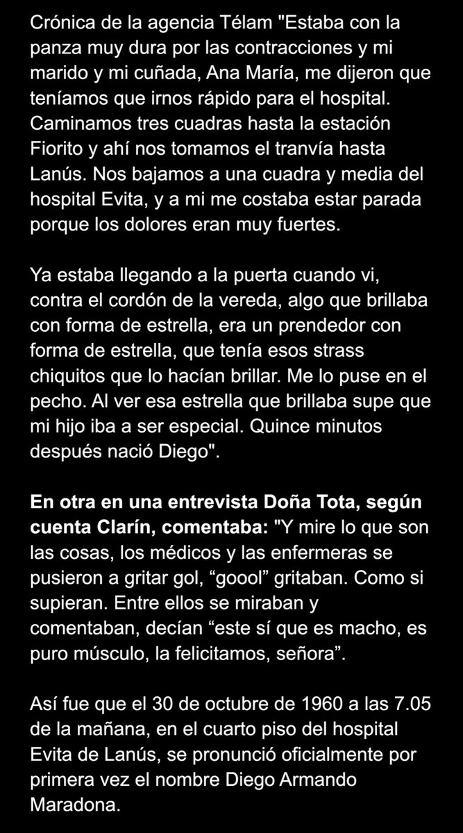 Feliz cumpleaños, Diego. Humano mitológico. El mas gracioso, el más inteligente, el más valiente, el mejor. Gracias. 

Aquí una historia no tan conocida, contada por Doña Tota, del día en que todo empezó.