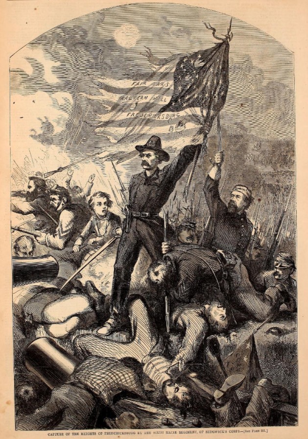 Corp. James E. Holmes, 6th ME on the Battle of Second Fredericksburg:  “I thought I had become callous having witnessed so much suffering, having seen so many dead and dying of the past years, but I never . . . felt so bad as I did on the ever memorable 3rd of May [1863]."