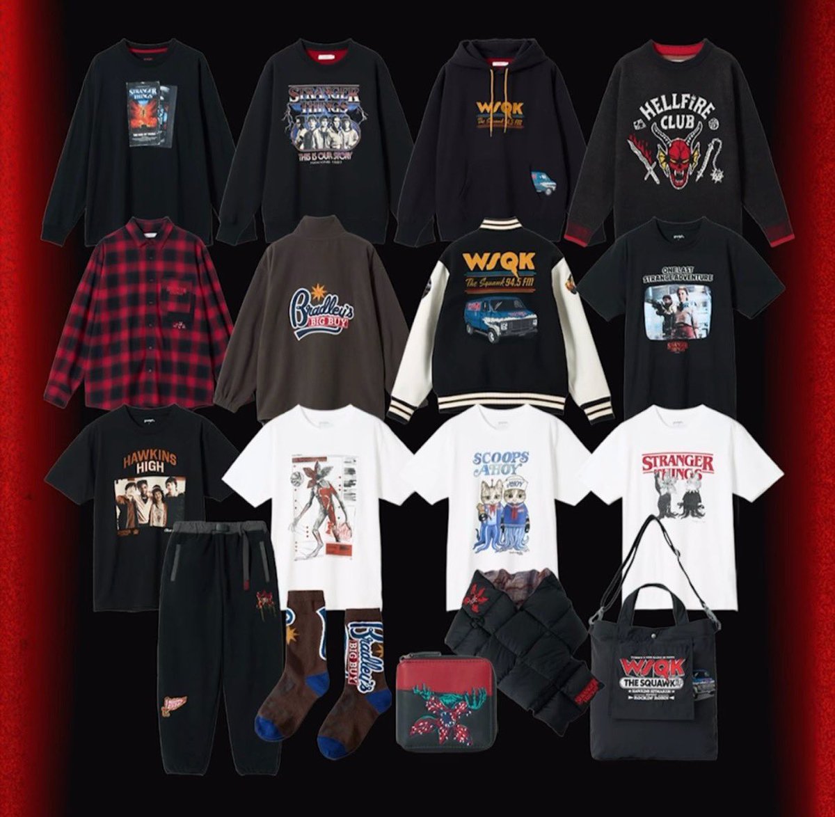 graniph x ストレンジャー・シングス 2025年秋冬新作コラボが国内10月