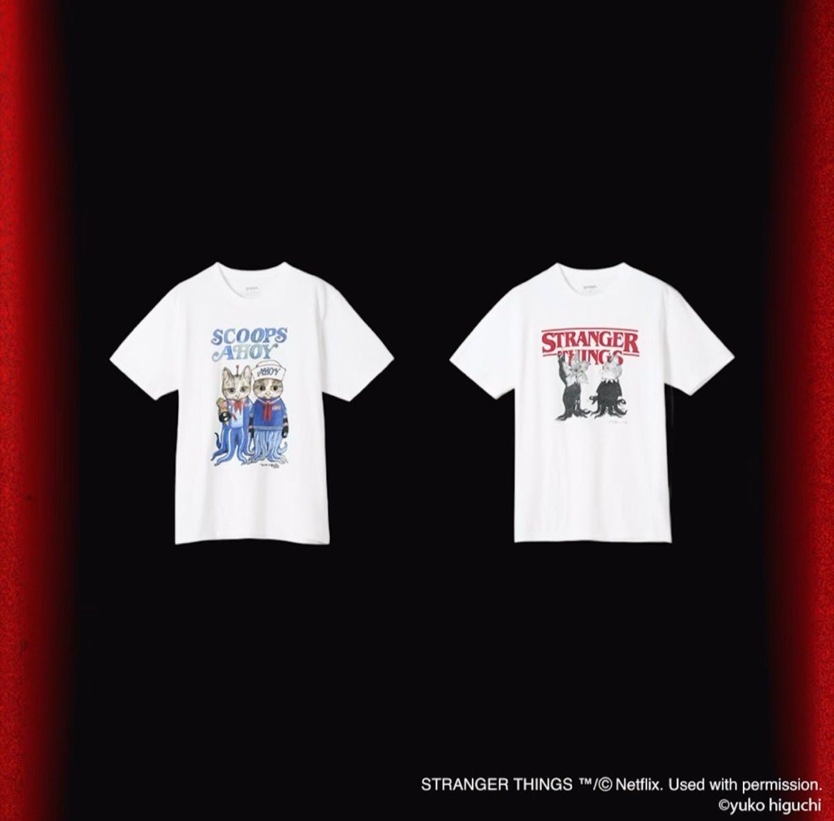 graniph x ストレンジャー・シングス 2025年秋冬新作コラボが国内10月