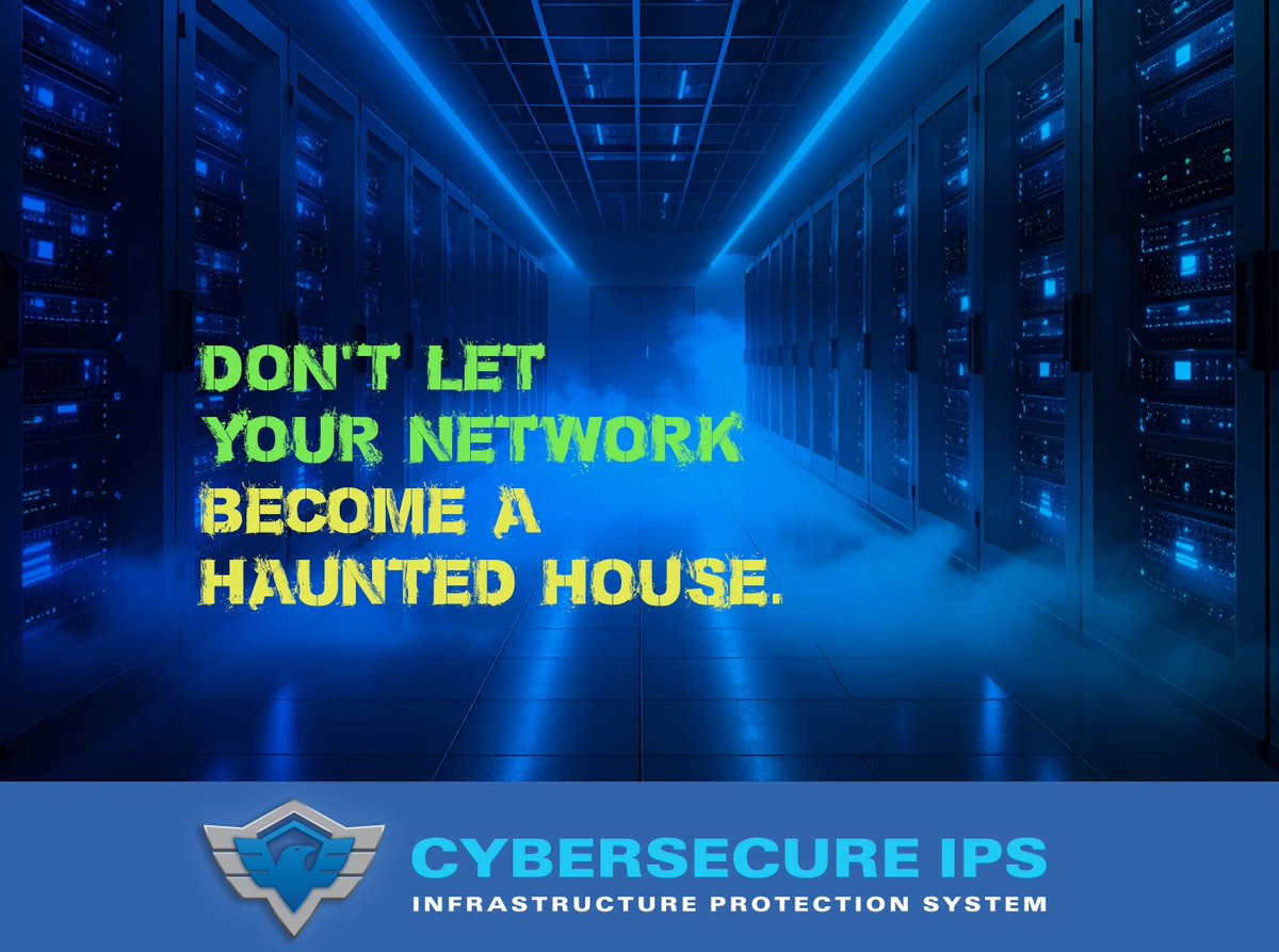CyberSecureIPS's tweet photo. Intrusion detection for layer 1 doesn't have to be scary. Let CyberSecure secure your critical infrastructure for the the things that go bump in the night. Happy Halloween from the team that keeps monsters at bay! https://t.co/rrcNp4Mznz
