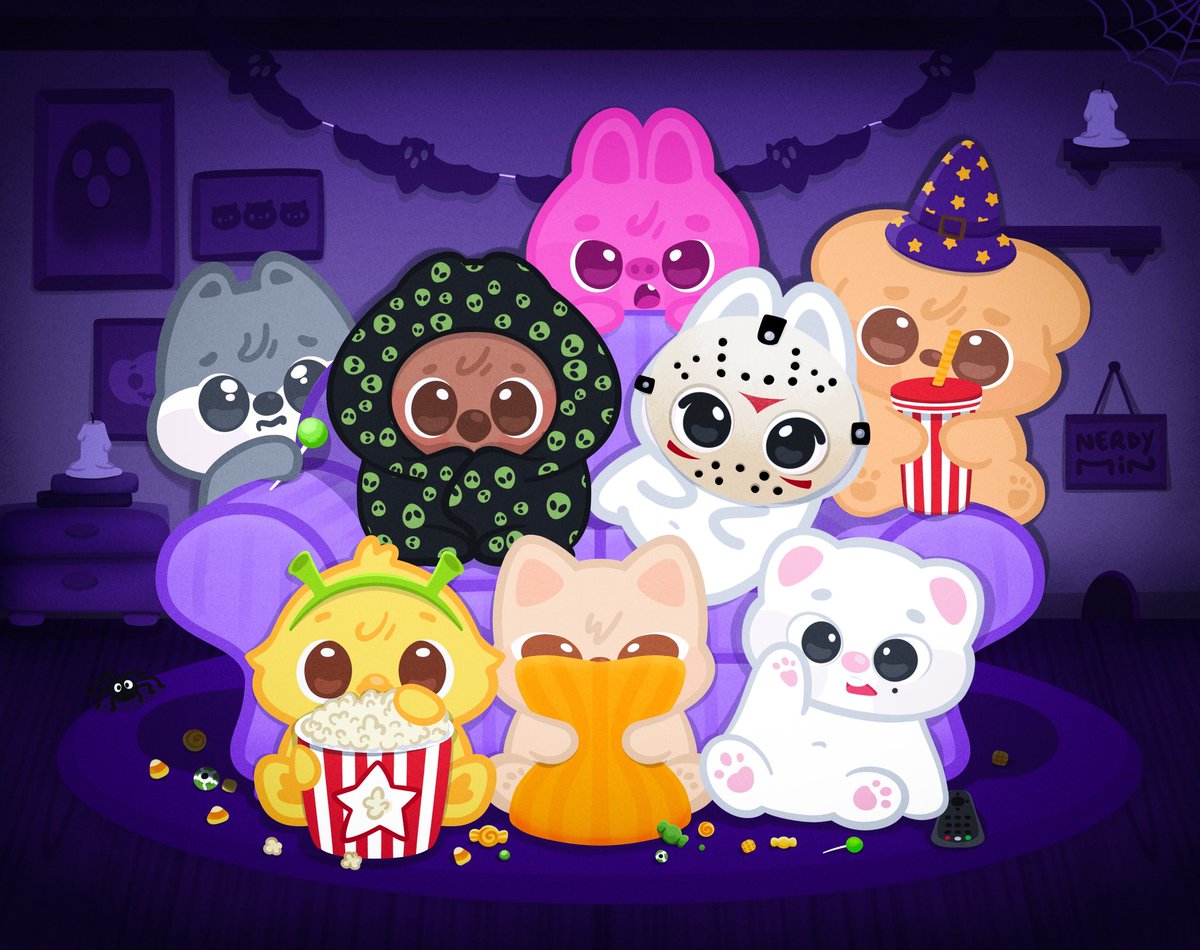 Movie night 🍿🎃👻