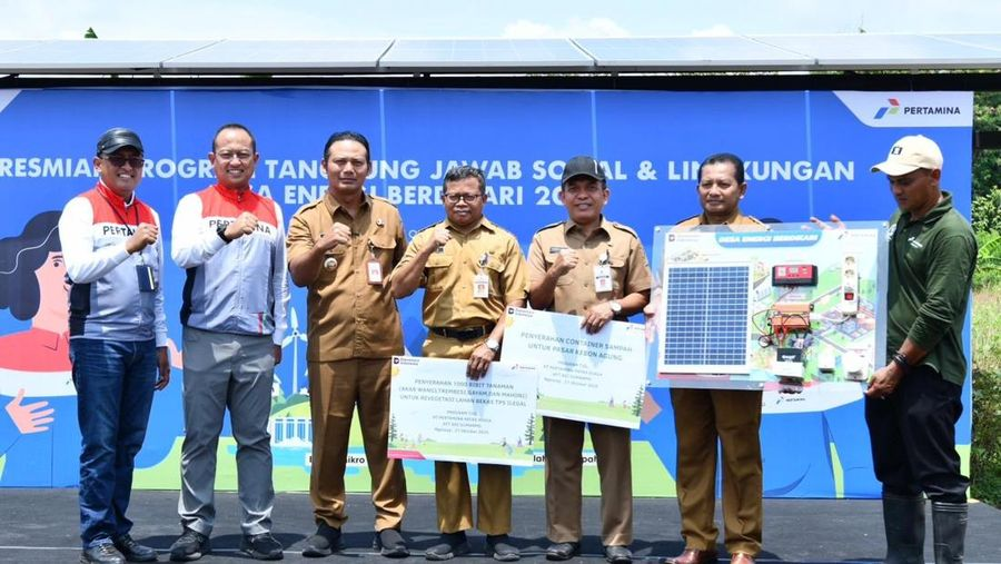 Seputar_Energi_'s tweet photo. Pertamina Hadirkan 80 Desa Energi Berdikari, Rakyat Hemat Rp1,7 Miliar per Tahun

https://t.co/DOqDFbv5aX

#EnergizingYou https://t.co/OevwO7oY9c