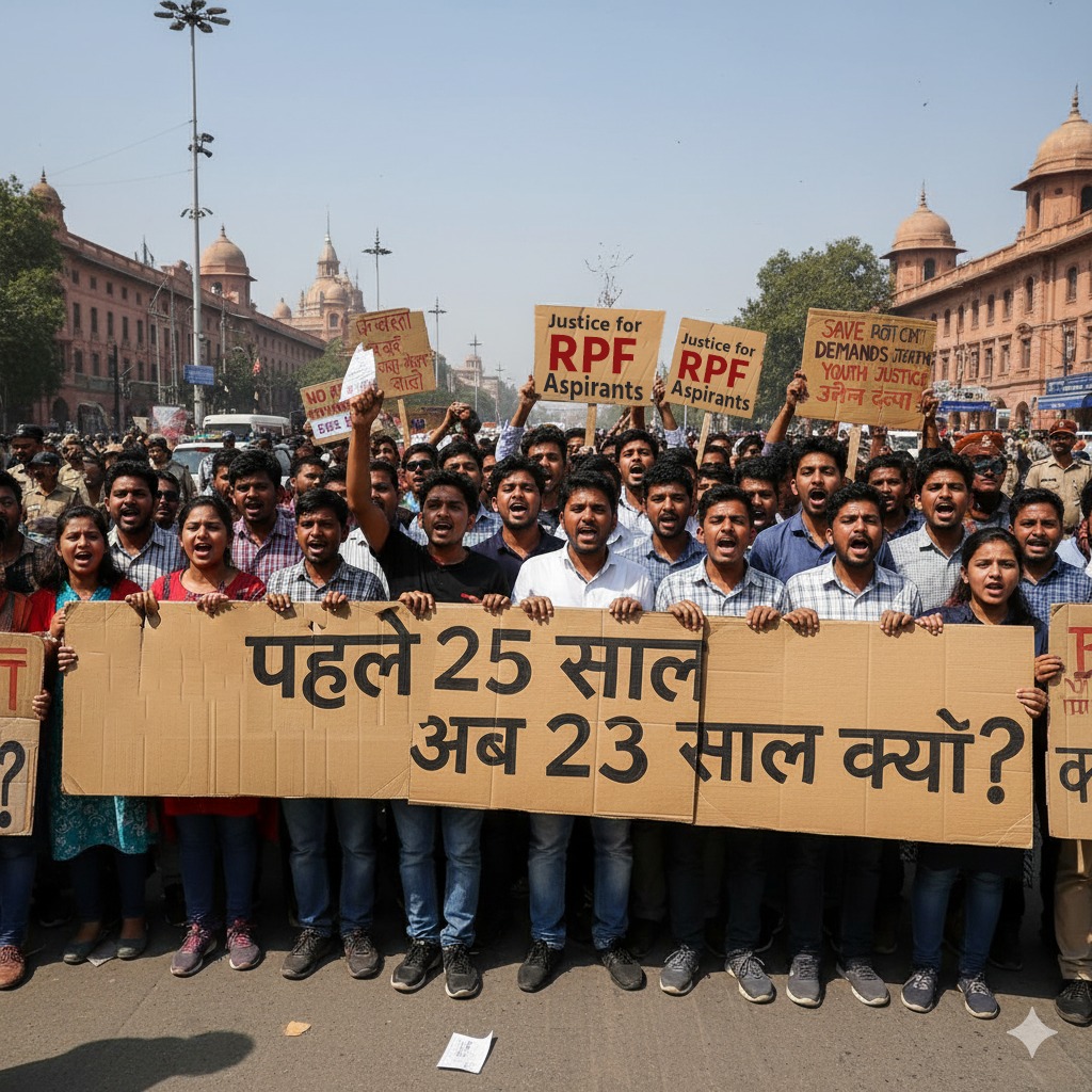 RepswalMukesh's tweet photo. #Justice_for_RPF_Aspirants https://t.co/n28L9vsDPS