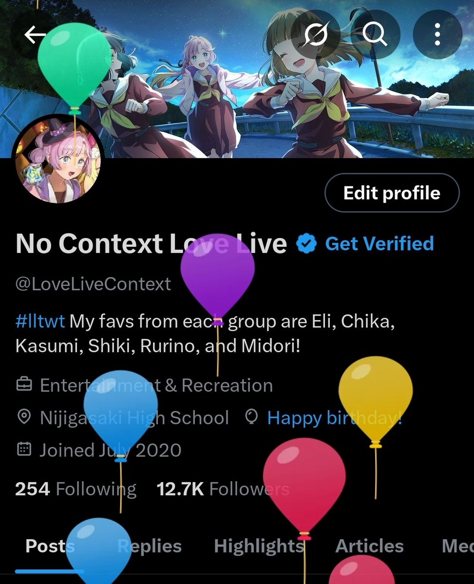 No Context Love Live tweet media