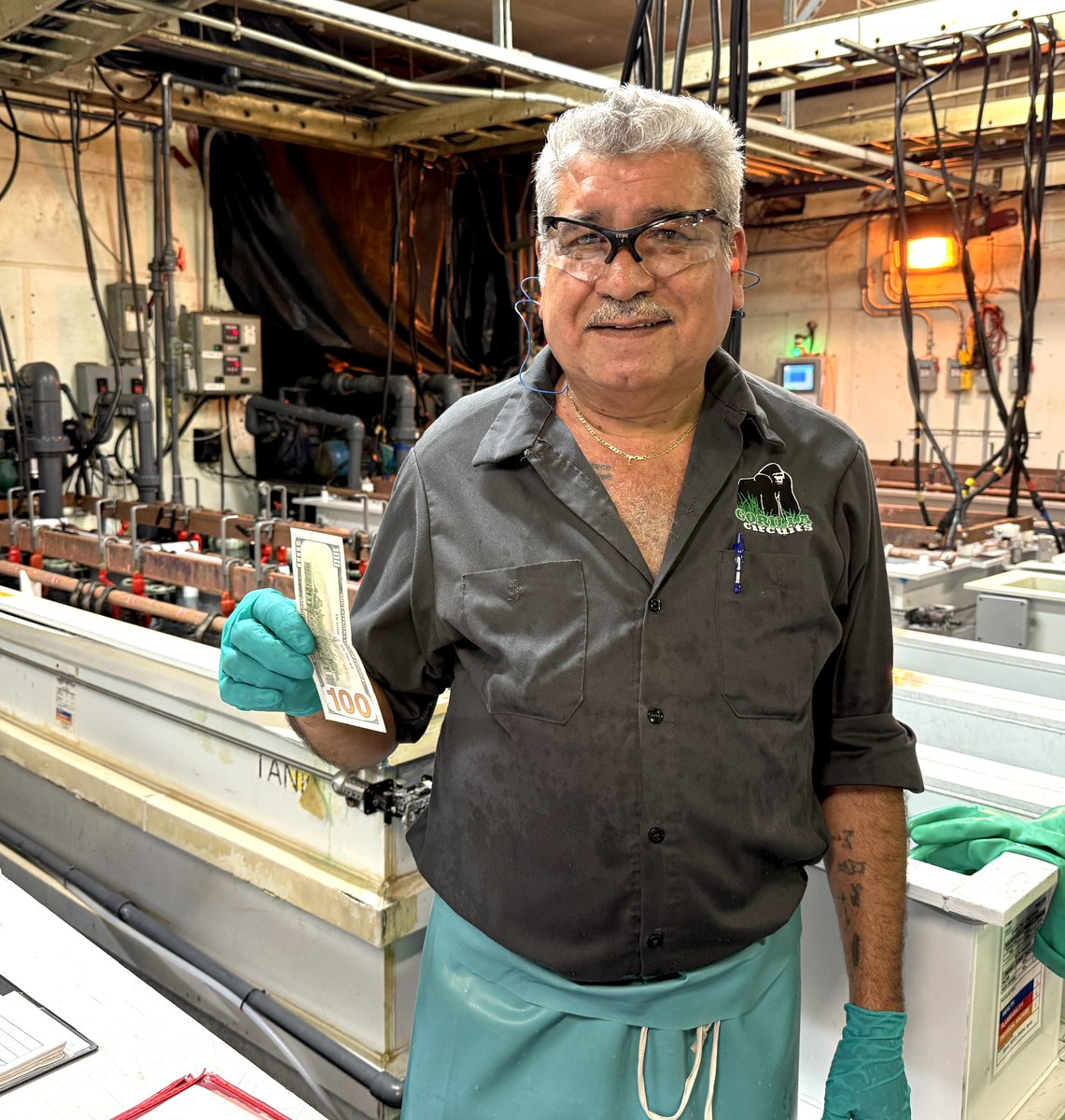 GorillaCircuits's tweet image. Another round of Remake Stars is shining bright this month! 🌟

A big shout out to Fernando, Ruben, Roberto, and Yina for their sharp eyes and quick action this month. 👏 Your attention to detail drives our culture of quality and continuous improvement