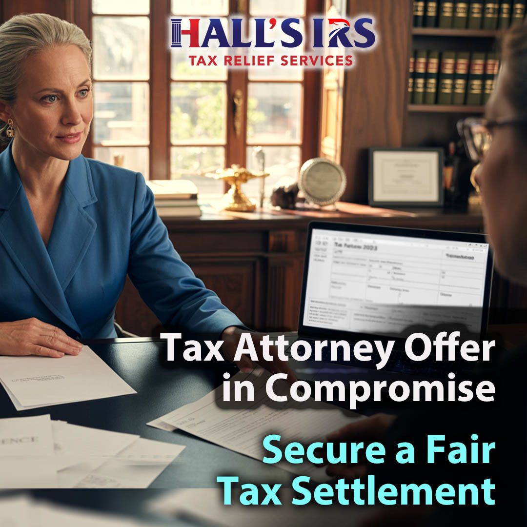 Overwhelmed by tax debt?
An Offer in Compromise could be your solution. We'll help you negotiate a fair settlement with the IRS.

Contact us to see if you qualify! 👉 buff.ly/hsxyxoO

#OfferInCompromise #TaxDebt #TaxRelief #IRSHelp