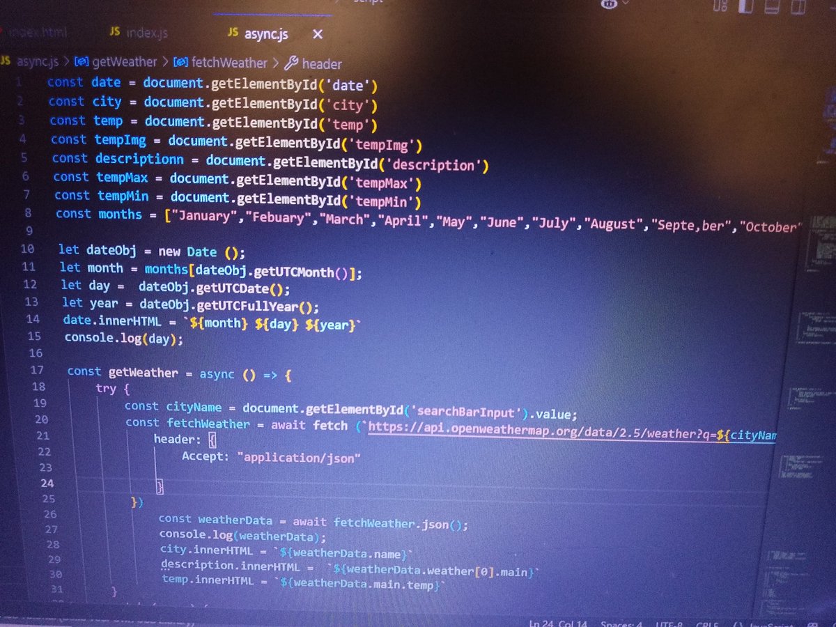 Joshuathajosh's tweet image. As we fool around, likewise should we not cease in sharpening our skills.
#asyncawait