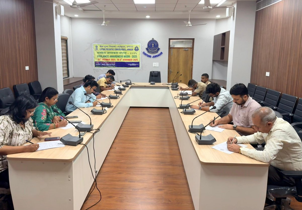 Customs (Prev.) Commissionerate - Jamnagar tweet media