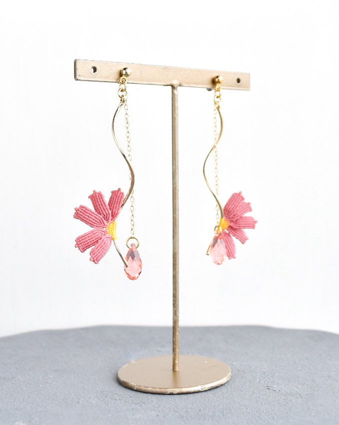 秋桜　手鞠　季節飾り 秋桜手鞠季節飾り