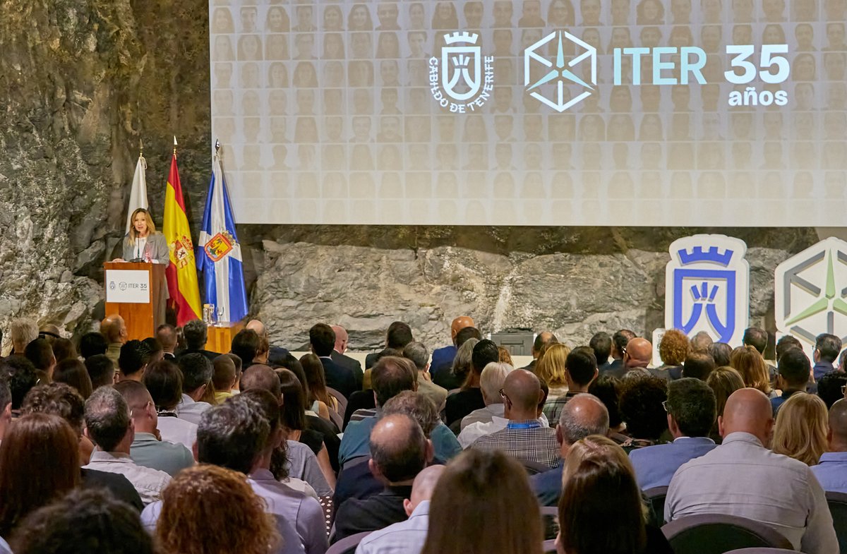☀️💨🔬 #INNOVACIÓN 𝗘𝗹 𝗜𝗧𝗘𝗥, 𝗿𝗲𝗳𝗲𝗿𝗲𝗻𝘁𝗲 𝗶𝗻𝘁𝗲𝗿𝗻𝗮𝗰𝗶𝗼𝗻𝗮𝗹 𝗲𝗻 𝗶𝗻𝗻𝗼𝘃𝗮𝗰𝗶𝗼́𝗻, 𝘀𝗼𝘀𝘁𝗲𝗻𝗶𝗯𝗶𝗹𝗶𝗱𝗮𝗱 𝘆 𝗲𝗻𝗲𝗿𝗴í𝗮 🌍.

✔️ El Instituto Tecnológico y de Energías Renovables celebra su 𝟯𝟱 𝗮𝗻𝗶𝘃𝗲𝗿𝘀𝗮𝗿𝗶𝗼 reuniendo a autoridades,