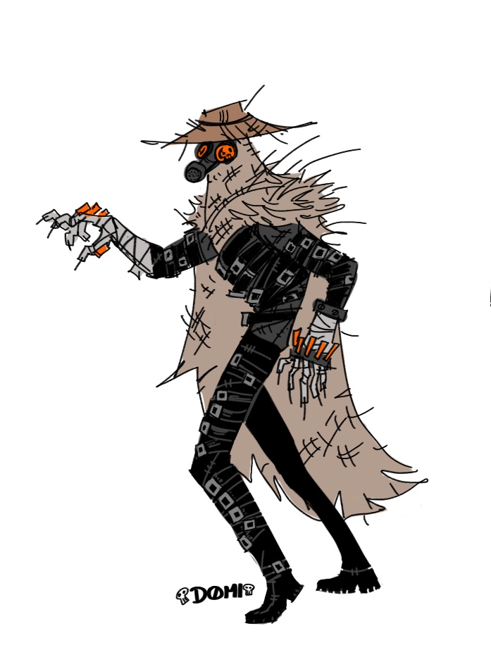 Scarecrow in color