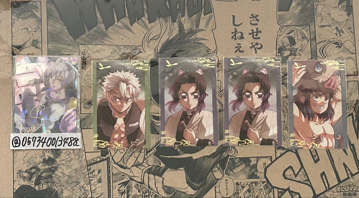 【交換】鬼滅の刃 ウエハース10 銀だこ フォトカード ムビチケ風カード 無限城編

譲)画像1-4
求)それぞれALTに記載

◎池袋,都内JR線改札内手渡し(日程要相談)1〜
◎郵送2〜(優先)
◎纏めての方優先です。
◎写真付きでお声がけお願いいたします。

お気軽にお声掛けください🌱