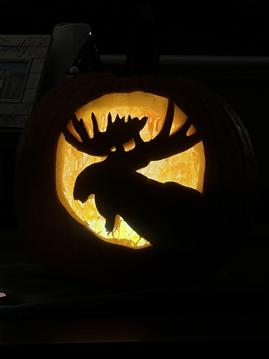 It’s that time of year! A little carving last night while watching the Series! #halloween #pumpkins