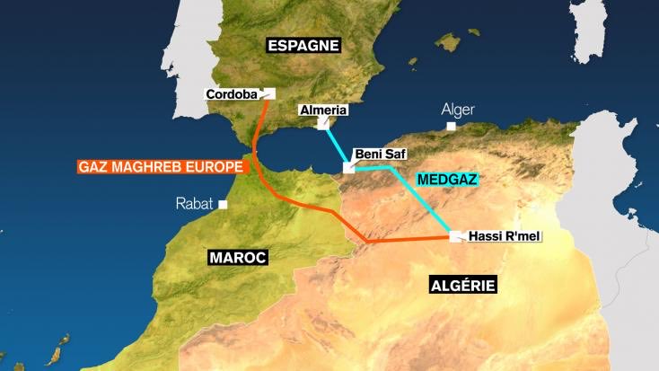 🇩🇿 / 🇲🇦 🇪🇸 : L’#Algerie a refusé une demande de l’Espagne et de plusieurs pays afin de réouvrir le gazoduc Maghreb-Europe passant à travers le #Maroc dans le cadre d’une "réconciliation algéro-marocaine". Pour Alger, le dossier est clos. Rabat espérait obtenir du gaz à bas prix.