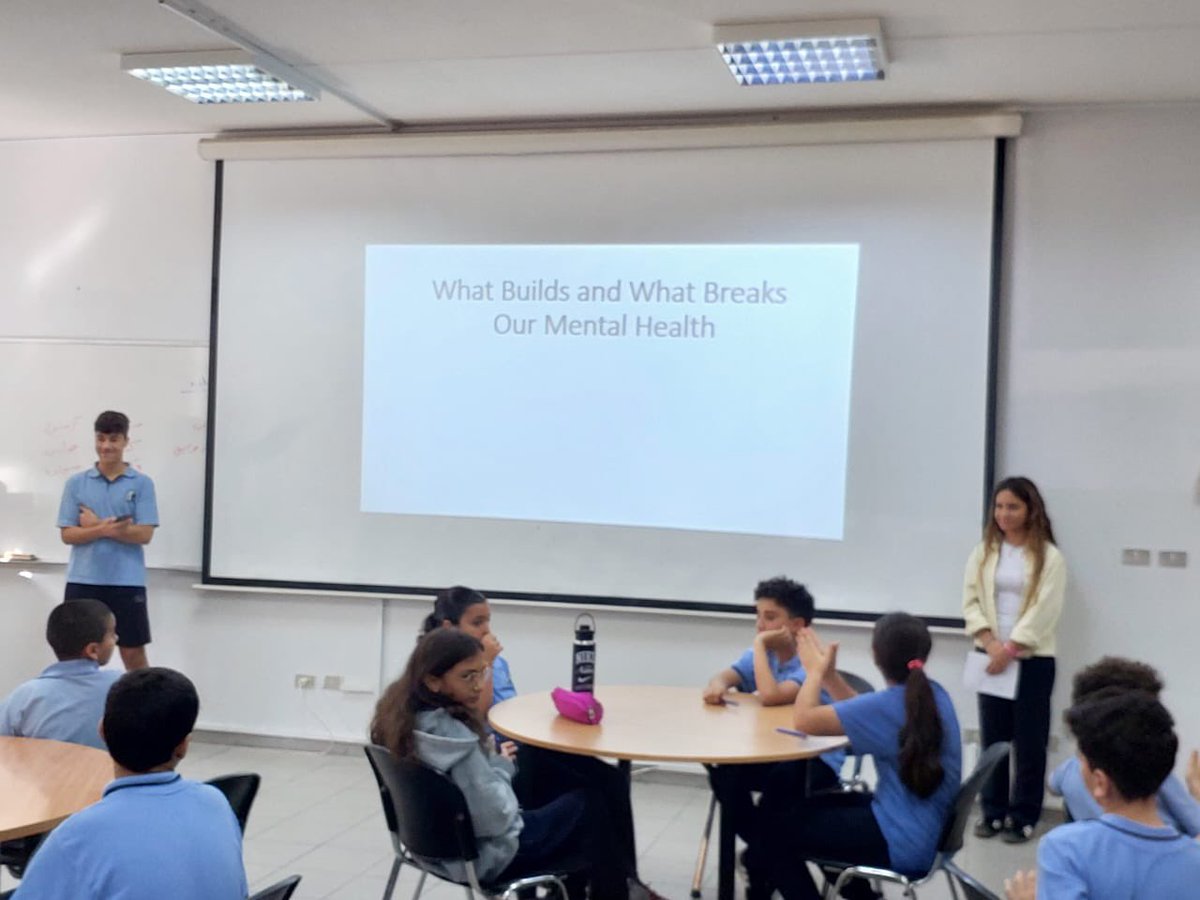 Spreading awareness and compassion! Grade 9 students led a full-day campaign on mental health, reaching different grade levels with interactive sessions and positive messages. #october#well being# <a href="/Hhhsinfo/">Houssam Hariri HS</a> <a href="/DidiSaleh10/">Diana Saleh</a> <a href="/nesrine_majzoub/">Nesrine Majzoub</a>