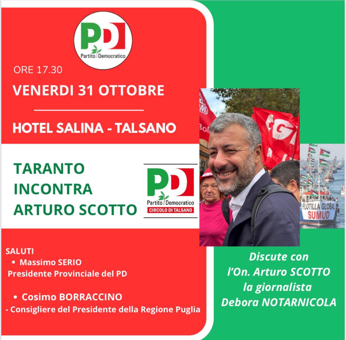 Due giorni in Puglia. Molfetta, Monopoli, Polignano a Mare, Taranto. Pace, lavoro, sviluppo.