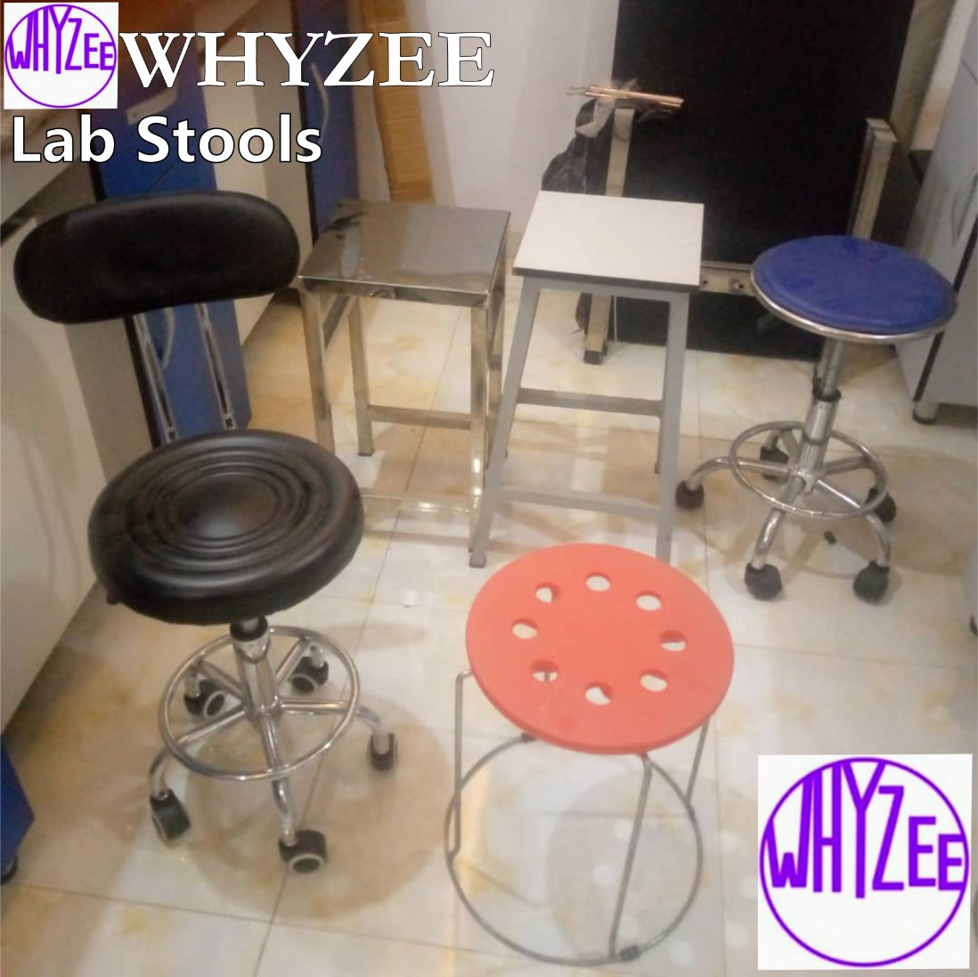 Whyzeenigeria's tweet image. Lab Stools Available!

Get comfortable Lab Stools for your lab! Contact us: info@whyzee.com.ng, 08035514153 or 07042686855. #LabStools #LabFurniture #Comfort #Nigeria