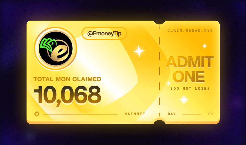 EmoneyTip's tweet photo. ready for day 1 🫡 https://t.co/8NfmHsoHgN