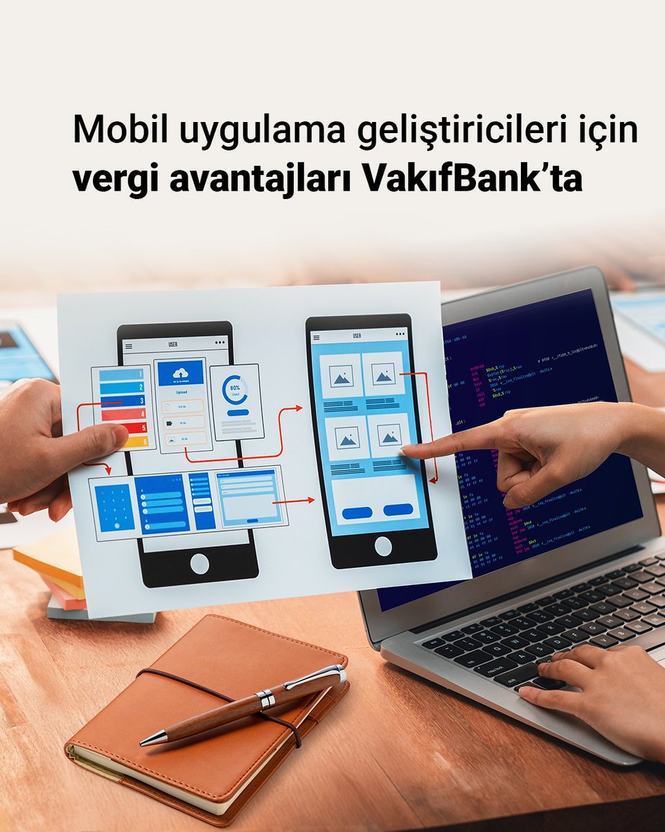 VakıfBank Mobil Cihaz Geliştiricileri Muafiyet Hesabı açarak elektronik uygulama paylaşım ve satış platformları üzerinden elde ettiğiniz kazançlarınız için vergi avantajından yararlanabilirsiniz. Detaylı bilgi için vakifbank.com.tr sitemizi ziyaret edebilirsiniz.