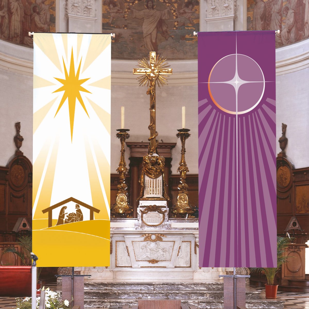 HayesFinch's tweet image. Dress #Church for Christmas!⛪️✝️

Add warmth and joy to #services this season with #banners made by #Slabbinck in eye-catching designs, and make visible to all with a #display stand - With only 8 weeks to #Christmas, buy now to guarantee delivery in time!

hfltd.com