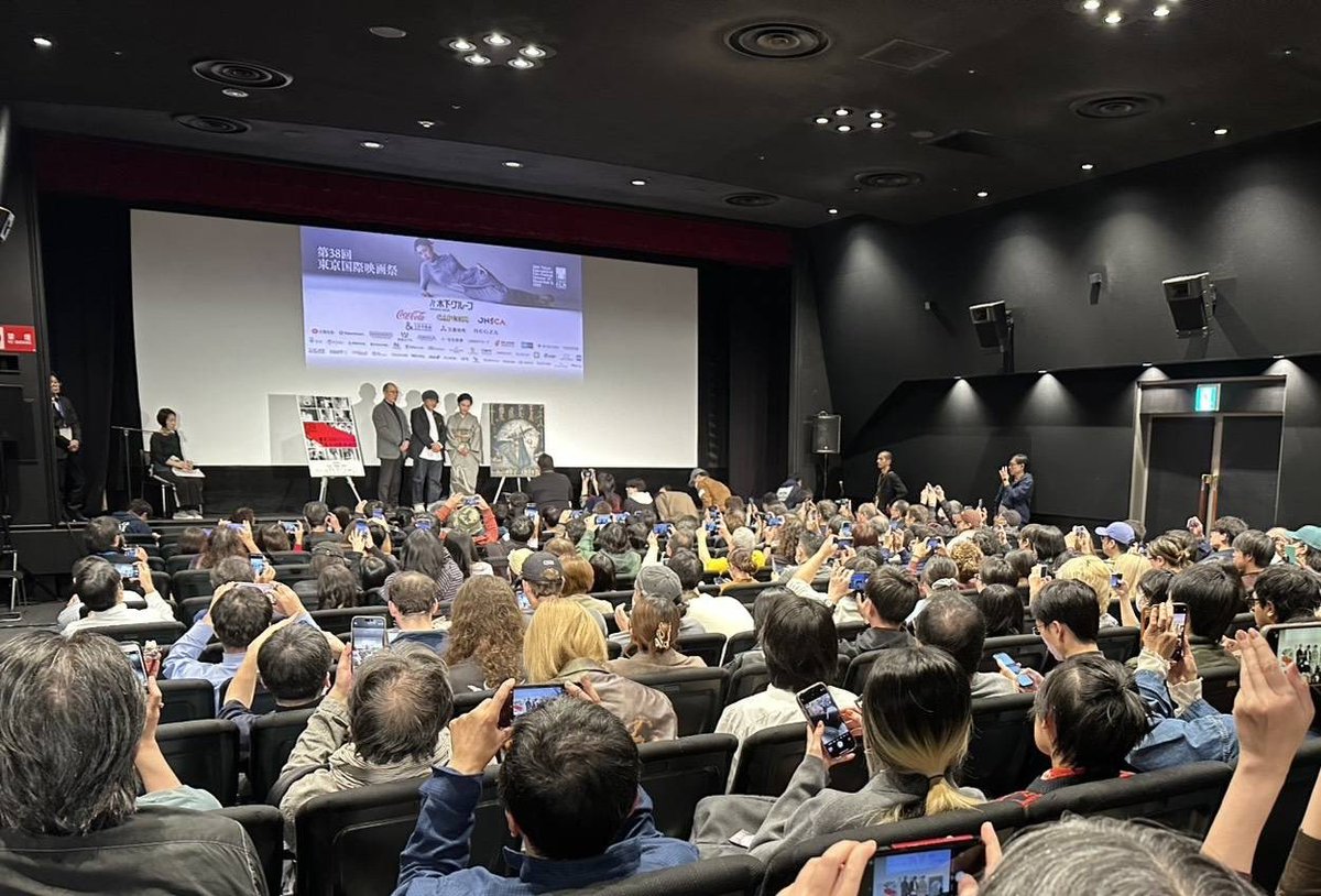 ◤#東京国際映画祭 トーク付き上映◢

いち早く駆けつけてくださった皆さん、本当にありがとうございました。
そして、これからご覧になる皆さんもお楽しみに。

いよいよ11月14日よりドルビーシネマ先行公開、11月21日より全国順次公開です。
劇場でお会いしましょう。

#天使のたまご 
#押井守