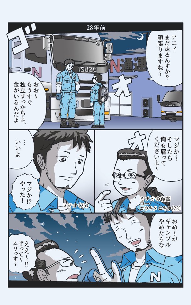 ハルモト運送物語(1/2)

複雑な労働環境、給与計算についての漫画です 