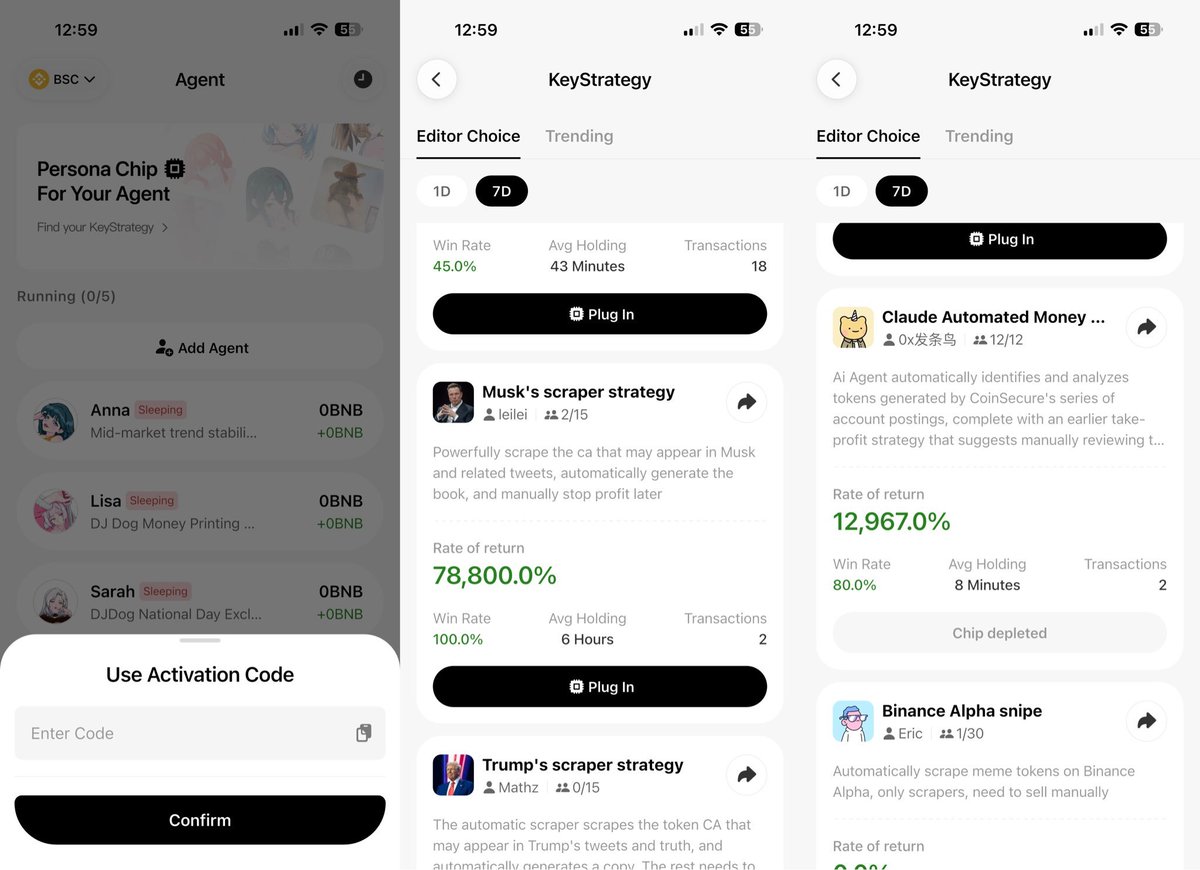 0xVeraLing's tweet image. KeyPro（原 DJDOG）#BSC  实时热度榜正式上线啦⚡️

先来个抽奖：
1⃣️关注我 &amp;amp; @DJDogFoundation
2⃣️APP官网下载：dj.dog「使用我的邀请码注册：A16CA29C」

➡️抽 3位小伙伴，送自动交易机器人限量激活码～

热度榜基于链上真实交易数据生成，每5秒实时捕捉当前最热的 25 个代币 👀…