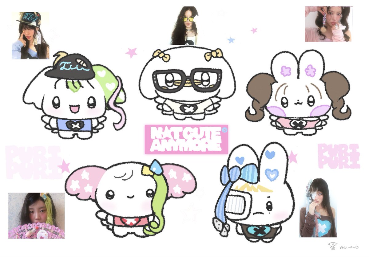 N☆T CUTE ANYMORE x Puri Puri ☁️