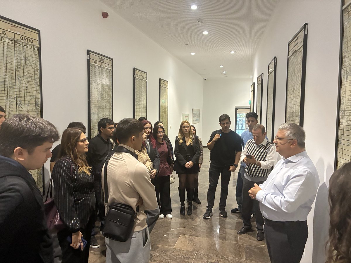 Alandayız… Öğrencilerimizle Borsa İstanbul’u ziyaret ettik.