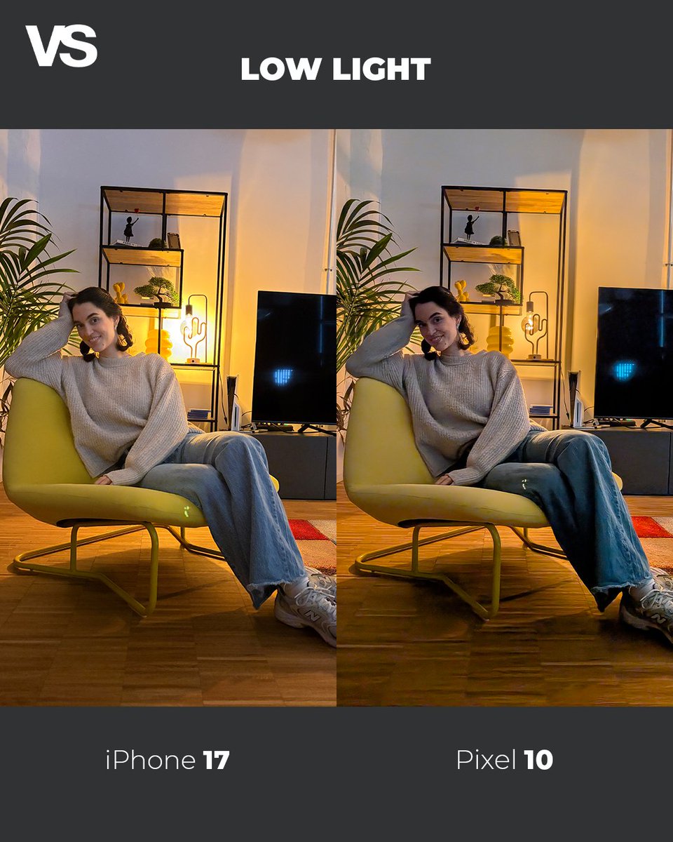 versus_com's tweet image. iPhone 17 vs Pixel 10: which camera rules? 📸⚡
See the shots &amp;amp; pick your favorite: Apple polish or Google magic?

@Apple @madebygoogle 
#iPhone17 #GooglePixel10 #Camera #Comparison #shotoniphone