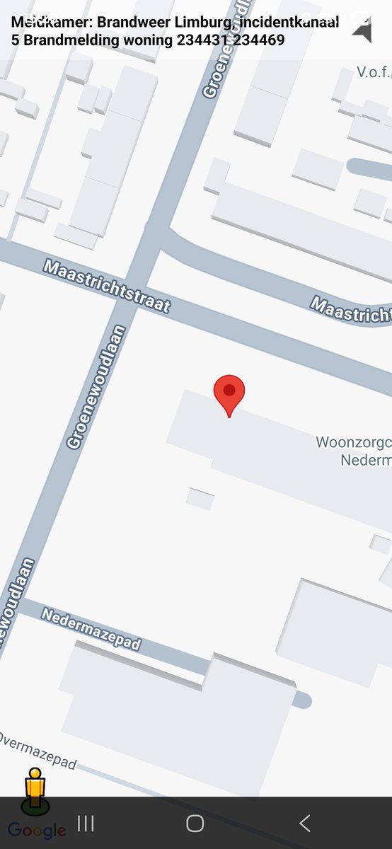 Brandmelding woning in Weert