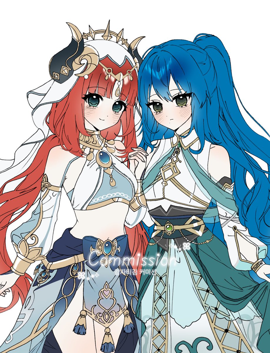 原神のニィロウちゃん作業しました〜🩷