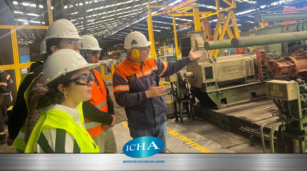Estudiantes de 5° año de Ingeniería Civil de la <a href="/uchile/">Universidad de Chile</a>   visitaron la planta de Cintac en el marco del curso “Tecnología del Acero”, desarrollado por #ICHA.

👉 Nota completa icha.cl/estudiantes-de…