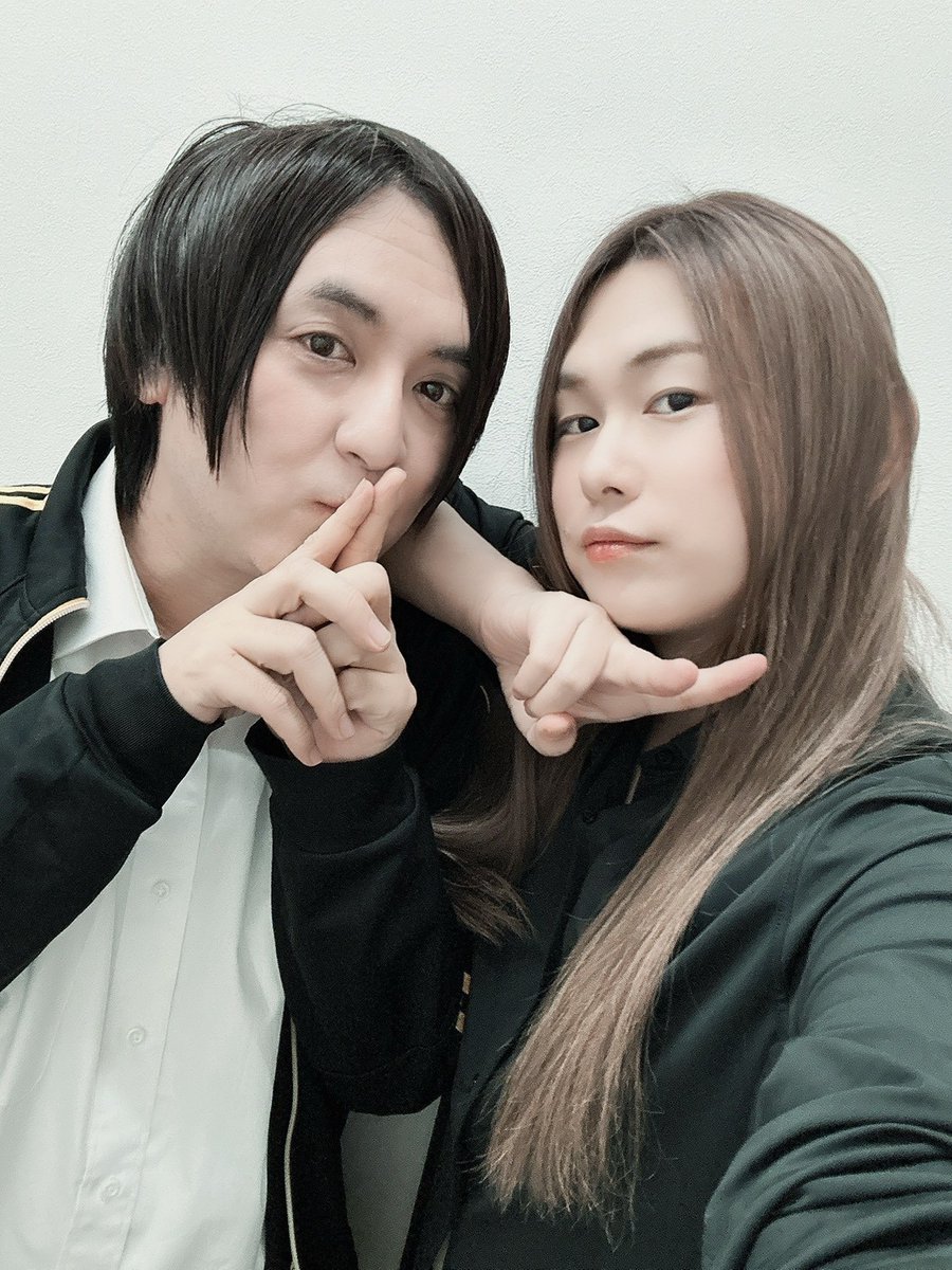 amemy0121's tweet photo. ツーショットとか作品ごとの写真とか、どうしても早替えがあったりして難しかったのですが……できるだけ撮りました！

声珈琲 #VC11 https://t.co/yX41c0wLZA