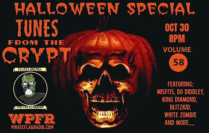 Jeff_Hess's tweet photo. Be sure to tune in tonight for a very special intro by @badtechno and his new single never fingerbang a wendigo. It's our #Halloween special. https://t.co/5vJYV3cKfX #WPFR #PirateFlagRadio #MutantFam https://t.co/EUrDHR1qYD