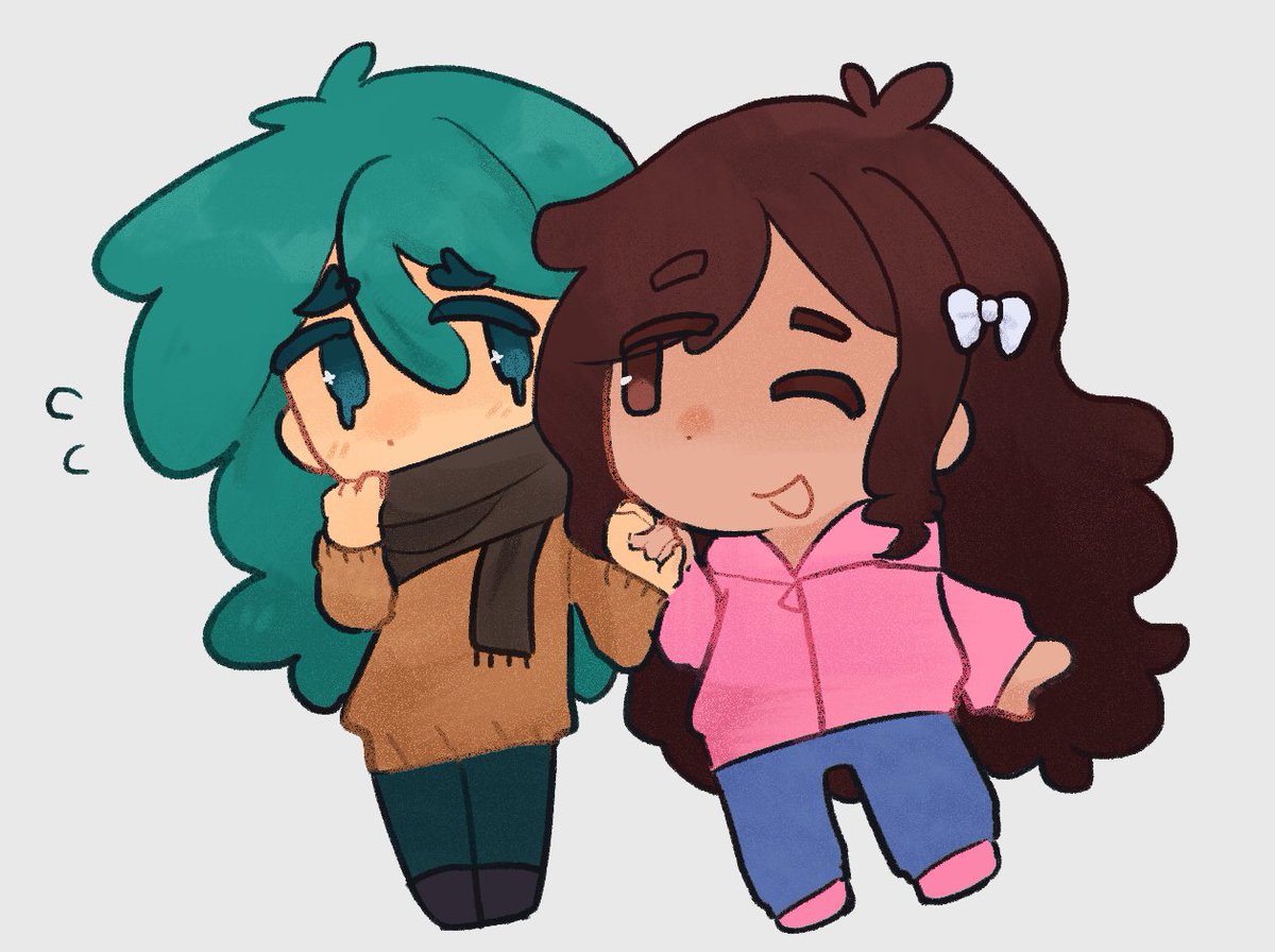 posterisation's tweet image. Dibujo para mi oomf sandi un  abrazo sandi