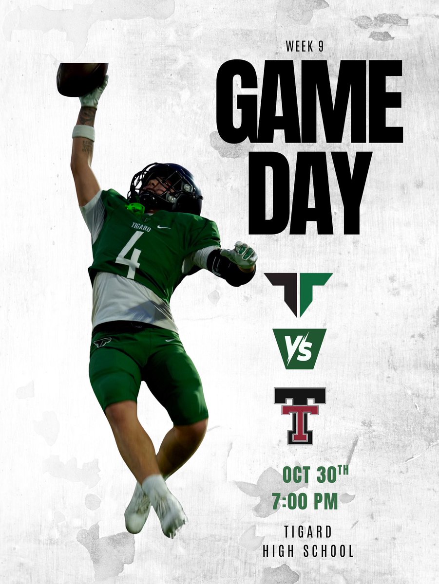 Game day! Another edition of the TTSD rivalry continues tonight at 7pm! #GoTigers #WIN