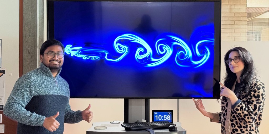 Hibah Saddal and Dr Chandan Bose have won the EPCC ARCHER2 Best Image Prize for research on morphing wings which explores bio-inspired morphing wings with variable flexibility to enhance aerodynamic efficiency and performance:
archer2.ac.uk/about/gallery/… <a href="/cbose1991/">Chandan Bose @ BioFSILab UoB</a> <a href="/ARCHER2_HPC/">ARCHER2 HPC Service</a>