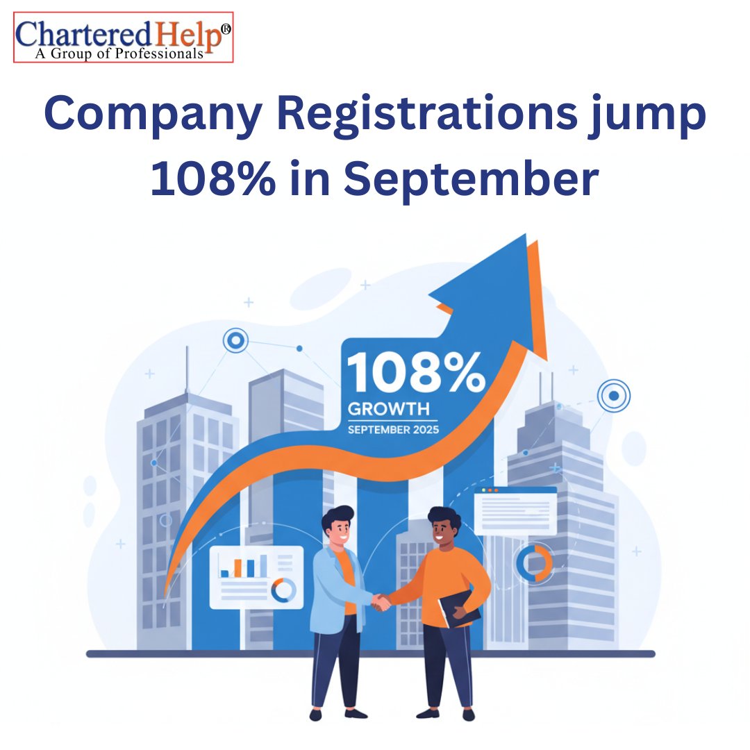 Chartered_help's tweet image. Company registrations jump 108% in September
Read more: financialexpress.com/business/indus…

#companyregistration #CharteredHelp