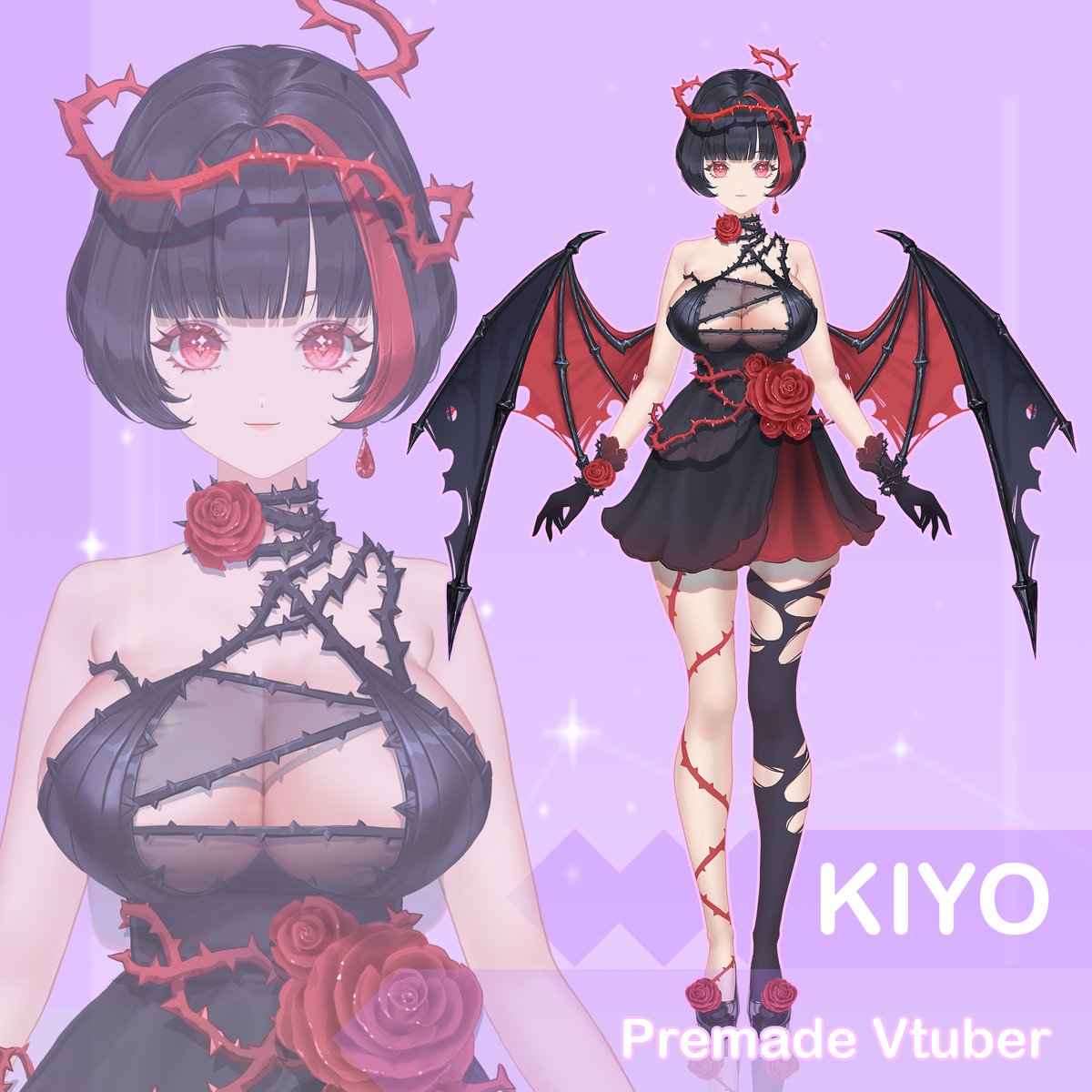 Kembo_chan's tweet image. Finally, I can make a premade VTuber all by myself! You can meet her more on VGen~ 💕

#VTuber #VTuberModel #VTuberDesign #PremadeVTuber #VTuberArt #VTuberCreator