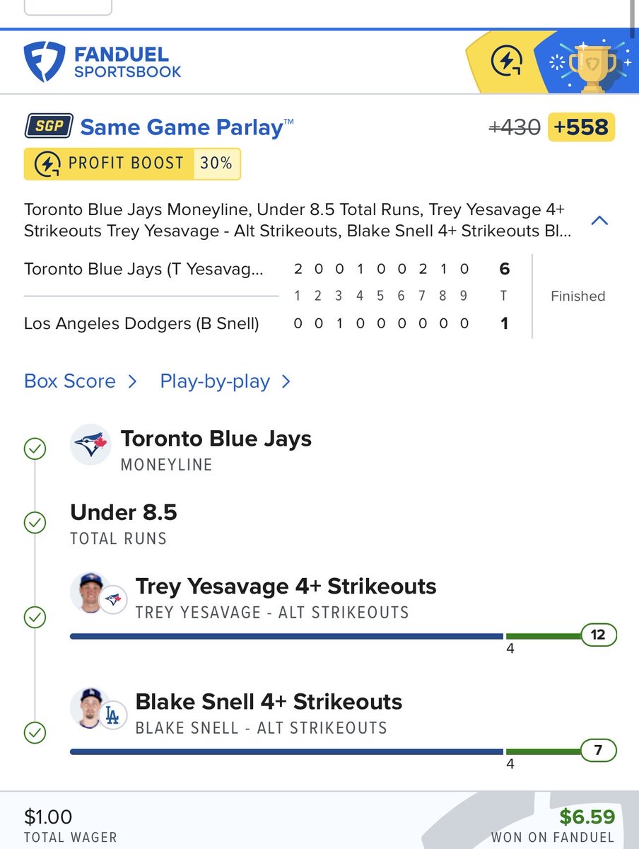 BALLBAKEDTAKES's tweet photo. Woke up with $8.43 cents today in my account rather than 2!!! I went with $1 this time instead of #theminimum #BIGGESTBETSONX #worldseries https://t.co/qkcgU8TpVy