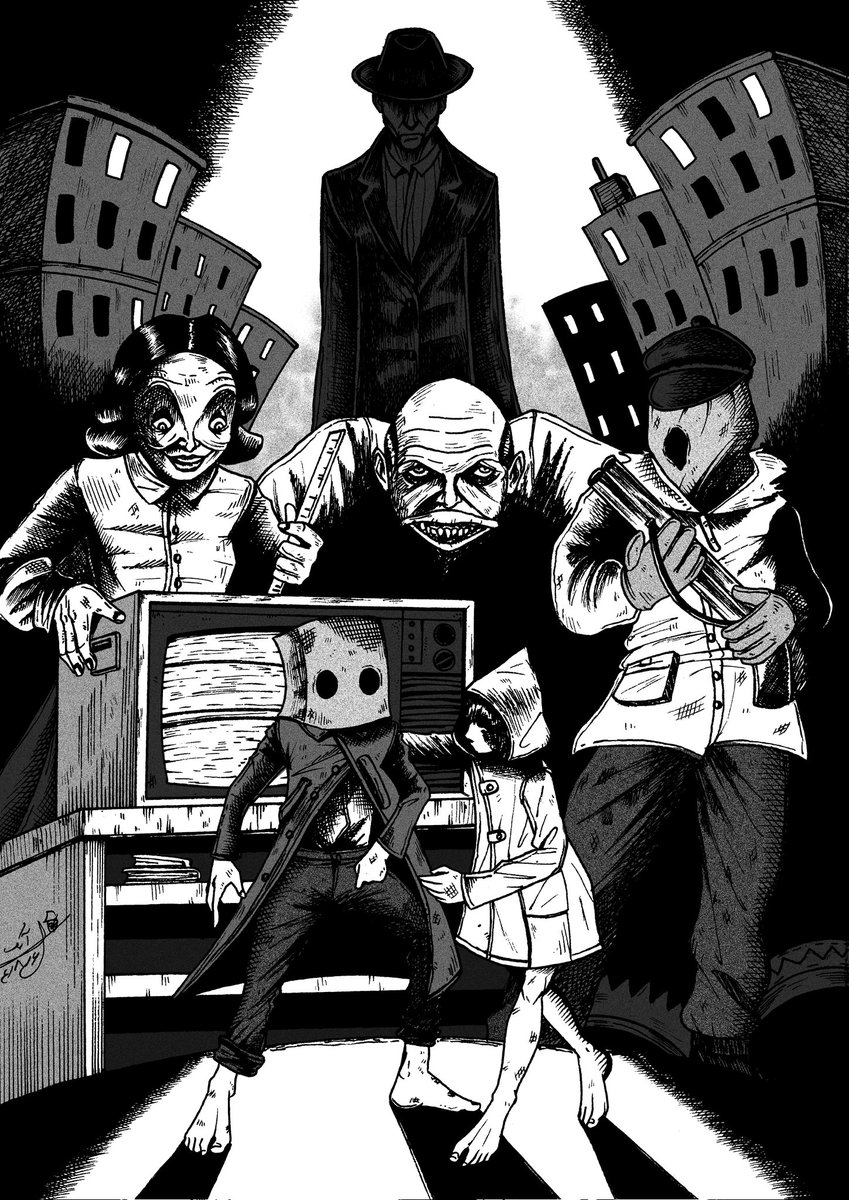 soheilabak's tweet photo. Little nightmares 2 poster.
#game #littlenightmares #art #illustration #posterdesign #Inktober #ComicArt https://t.co/mBumYD3GpX