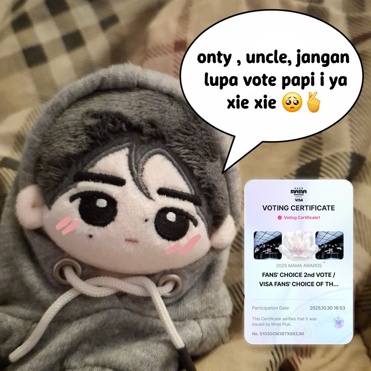 jadelotus_sh's tweet photo. I vote for #enhypen on #2025MAMAVOTE https://t.co/jjAHcmAul9