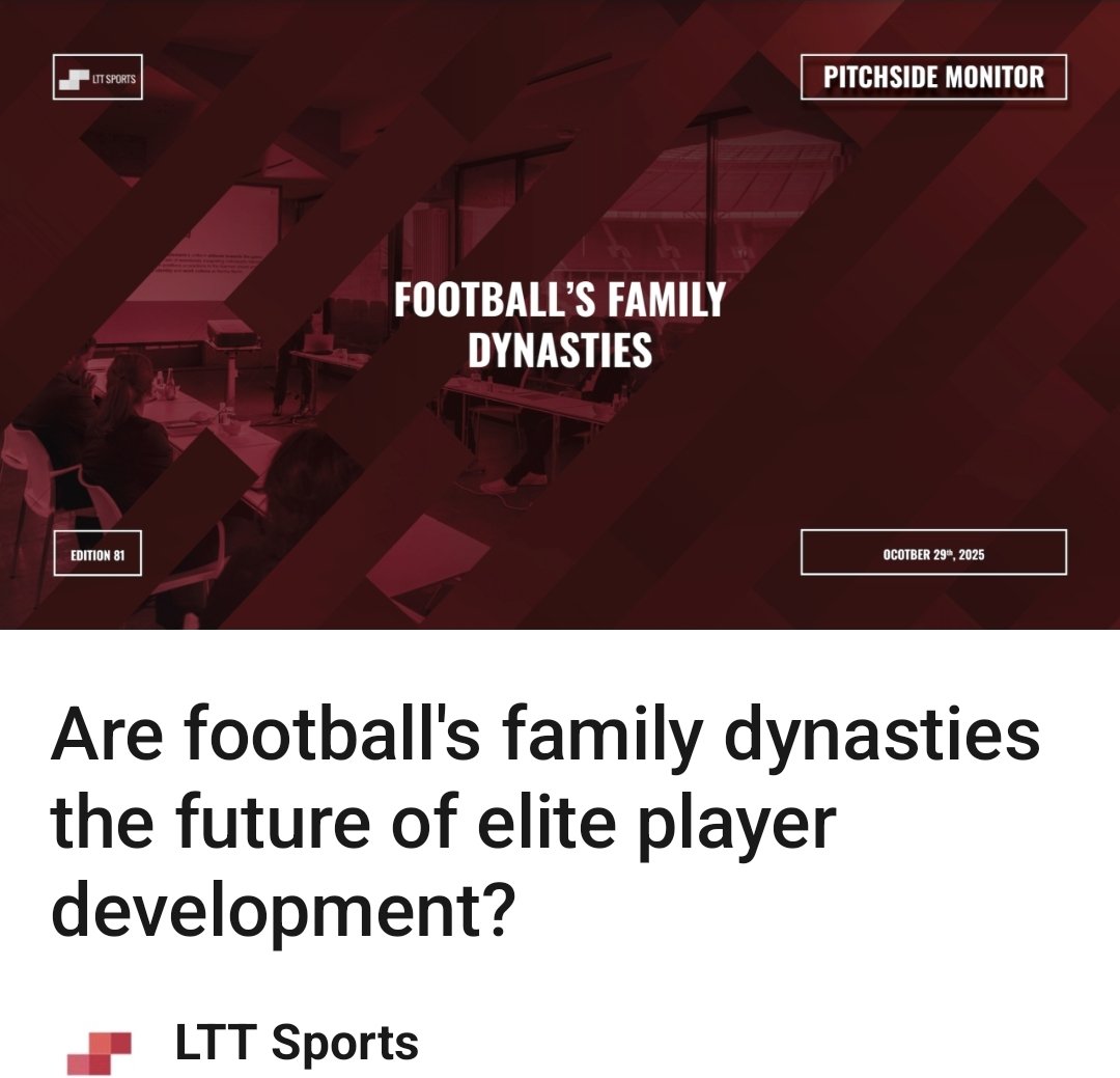 XavBarretFoot's tweet image. Faut-il aussi être FILS DE pour réussir dans le foot ❓️ Passionnante étude de @LTTsports qui révèle que 27% des Bleus de @equipedefrance sont des fils de footballeurs ayant joué au niveau professionnel ⚽️ #Thuram #Hernandez #Samba #Zidane #Haaland #Heskey #Maldini #Cruyff #Pelé