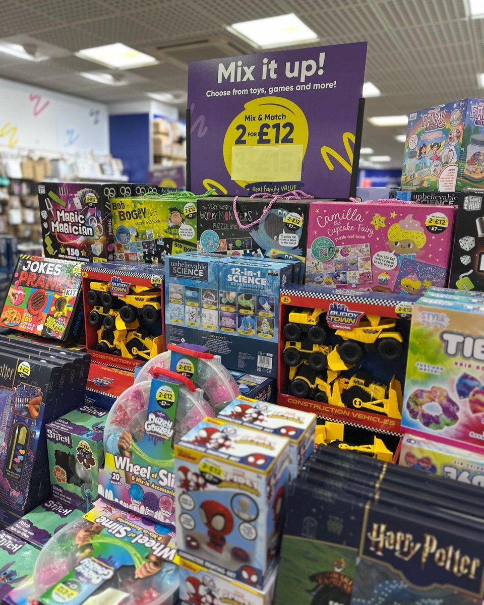 County_Mall's tweet image. Keep the kids busy this half term with fun activity sets from The Works! 🎨🧩

Shop great deals in-store and spark their creativity!

#theworks #halftermfun #kidsactivites #countymall #crawley