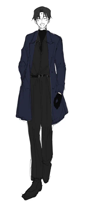 不要不急冬服差分描きかけてる