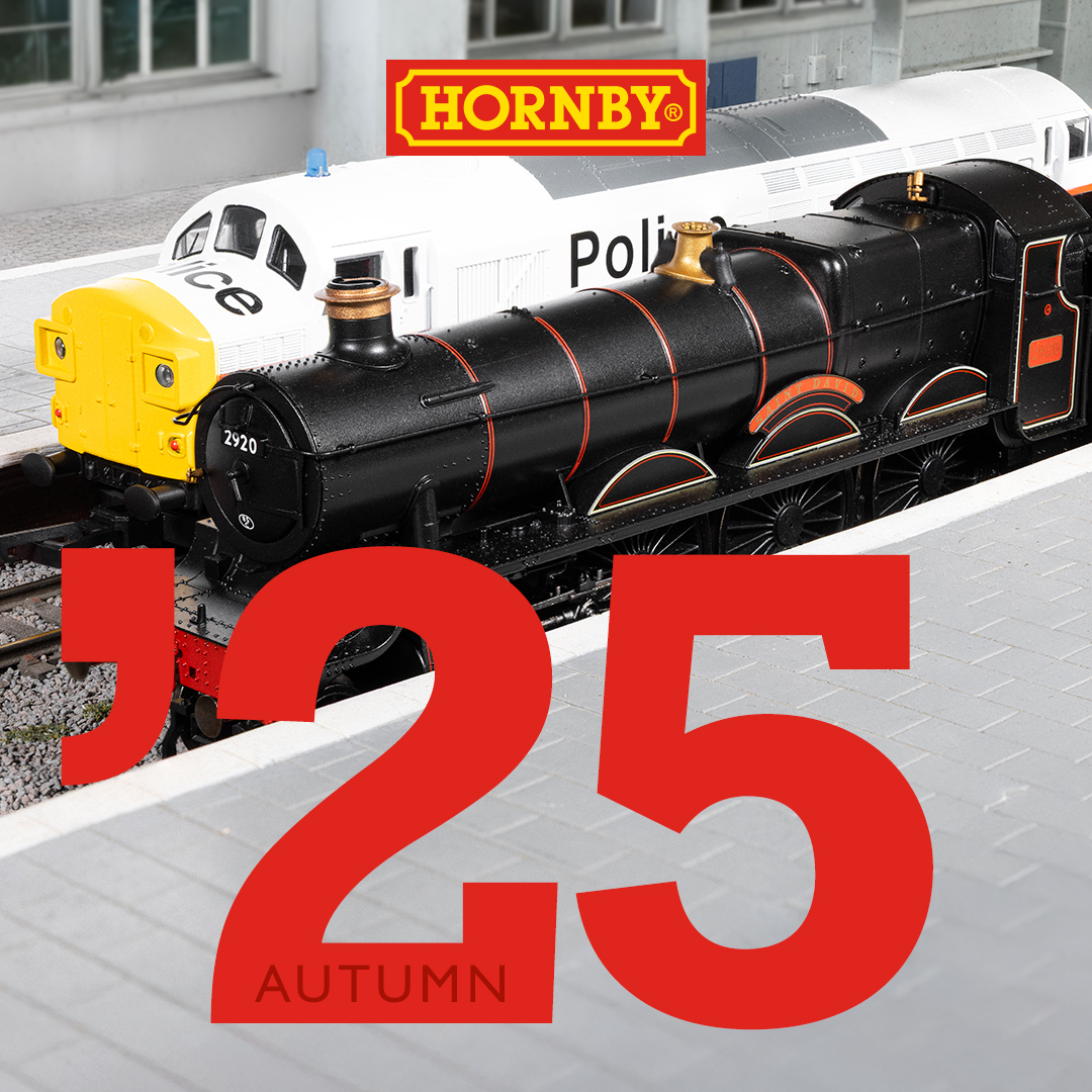 hornby's tweet image. We’re delighted to announce our final 2025 additions to our 00-gauge range!

Including an incredible new Saint Class locomotive packed with features, 'The Olympian' - a distictive Class 87. Explore our new announcements here - uk.hornby.com/new

#Hornby #Modelrailways