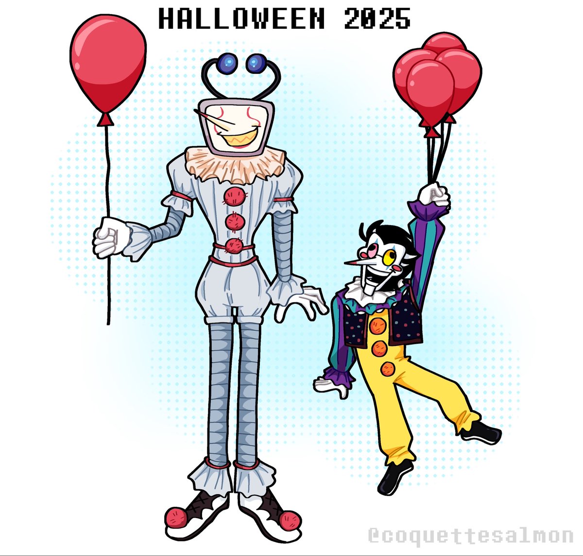 i love to mix my favourite characters with eachother, so take my #spamtenna slop<33
#deltarune