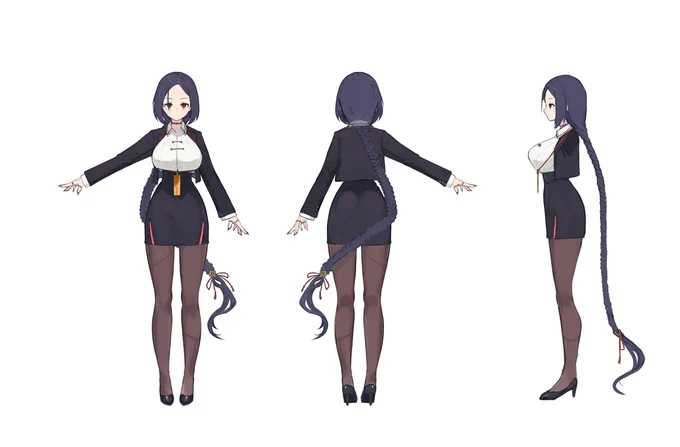 再掲するイラスト無いかなぁと思ったけどそういえばブーゲンビリアさんの所でデザインさせてもらったVRCアバターはどっちもハロウィンにピッタリだな